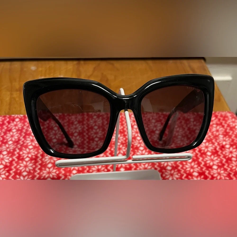 Ted Baker London 54mmCat Eye  Black Sunglasses - Picture 3 of 12